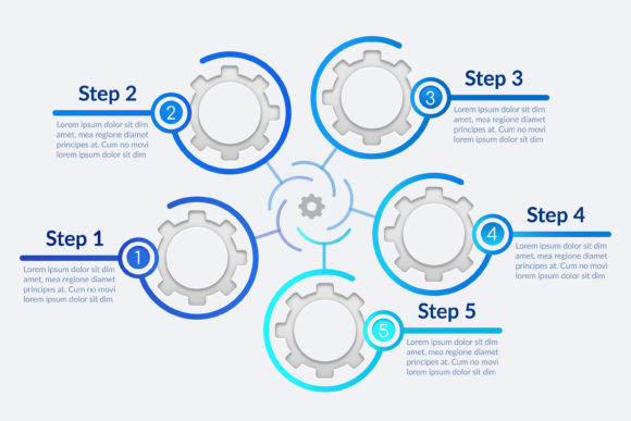 Automatization Vector Infographic Design Guide