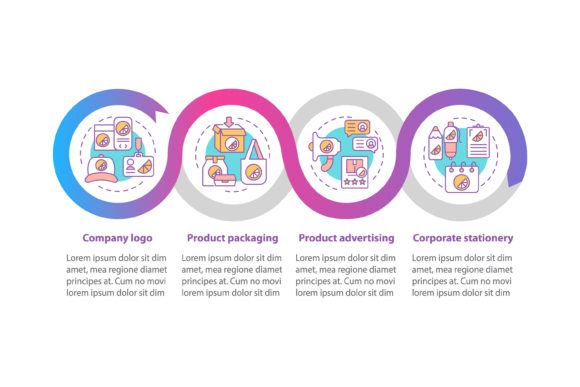 Brand Touchpoints Vector Infographic: Visualizing the Complete Customer Journey