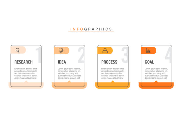 Business Infographic Template with Icons Guide
