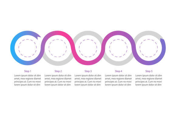 Corporate Flowchart Vector Infographic Design Guide
