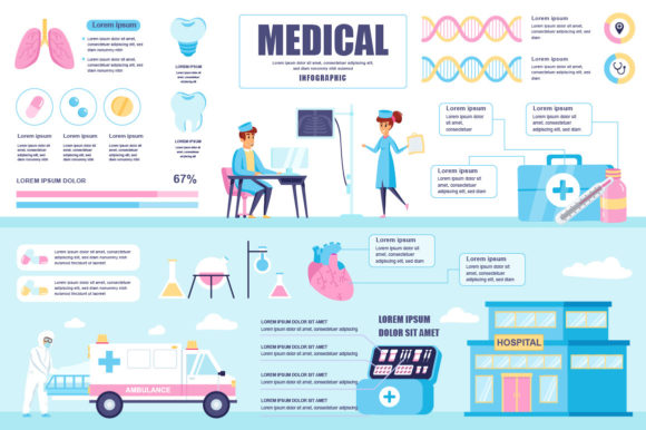 Medical Infographic Design Template: Streamlining Healthcare Visual Communication