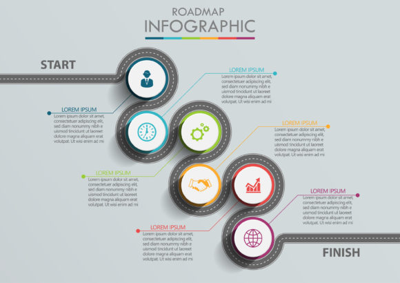 Roadmap Infographic Template: Visual Strategy Guide
