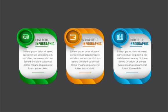 Three Option Infographic Template for Visual Clarity